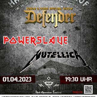 Monsters of Metal Tribute - DEFENDER(Manowar) - POWERSLAVE(Iron Maiden) - NUTELLICA (Metallica)